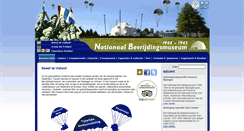 Desktop Screenshot of bevrijdingsmuseum.nl